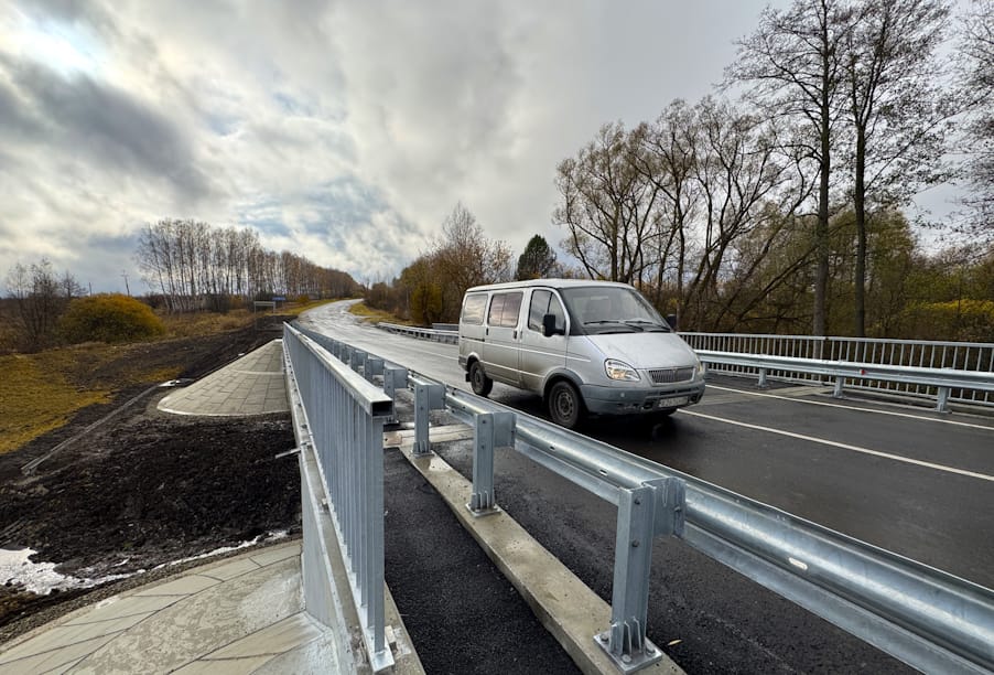 В Пензенской области завершена реконструкция моста через Тумалейку